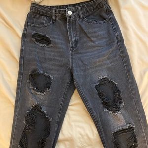 Black Ripped Jeans